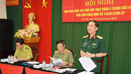 Phối hợp tuần tra đảm bảo an ninh trật tự và PCCC rừng