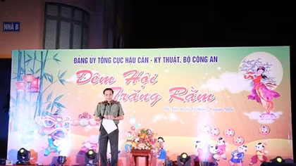 Tổng cục Chính trị CAND, Tổng cục HC-KT tổ chức vui Tết Trung thu