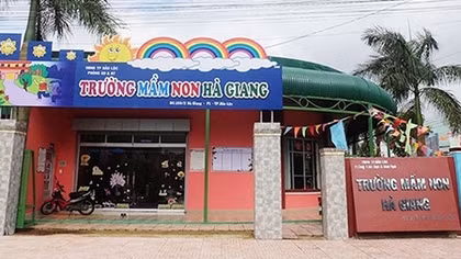 Trường mầm non “chui” hoạt động công khai