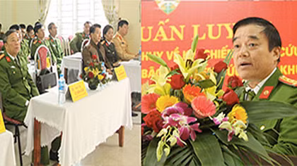 Khai giảng lớp huấn luyện về CNCH và ứng phó sự cố thiên tai