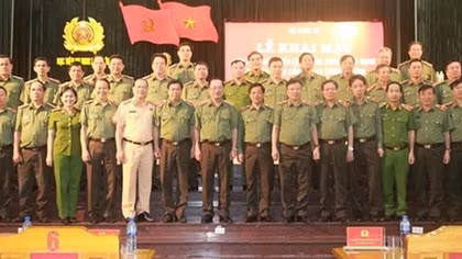 Nâng cao công tác điều lệnh, quân sự, võ thuật cho lãnh đạo cấp Cục, lãnh đạo Công an các địa phương