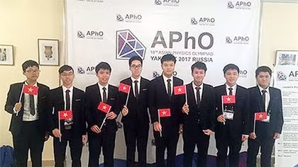 Việt Nam giành Huy chương Vàng tại kỳ thi Olimpic Vật lý Châu Á