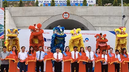 Thông xe hầm Đèo Cả, thời gian qua đèo chỉ còn 10 phút