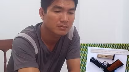 Phá nhanh vụ dùng súng cướp cơ sở buôn hải sản