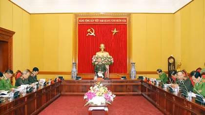 Kiện toàn tổ chức bộ máy Công an tinh gọn, hoạt động hiệu lực, hiệu quả