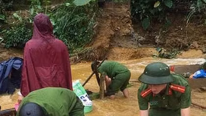 Bộ Công an chỉ đạo về việc ứng phó với diễn biến mưa lũ