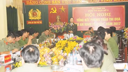Cụm thi đua số 3, Bộ Công an tổng kết phong trào thi đua “Vì an ninh Tổ quốc” năm 2017