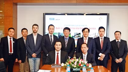 Five Star Kim Giang và PMC ký kết hợp tác quản lý tòa nhà Five Star Garden 