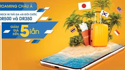 Viettel giảm 5 lần cước Data Roaming tới 5 nước châu Á dịp nghỉ lễ