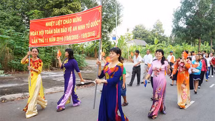 Tổ tự quản an ninh trật tự - sức mạnh đoàn kết toàn dân
