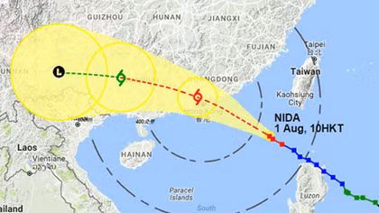 Lực lượng CAND chủ động ứng phó với cơn bão bão Nida