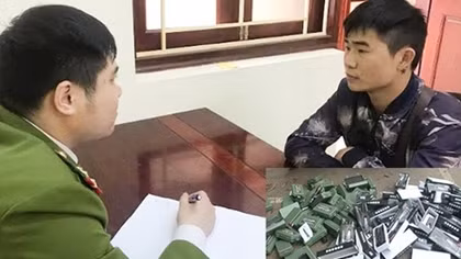 "Nhờ" người quen chở 2 bao tải công cụ hỗ trợ đi tiêu thụ
