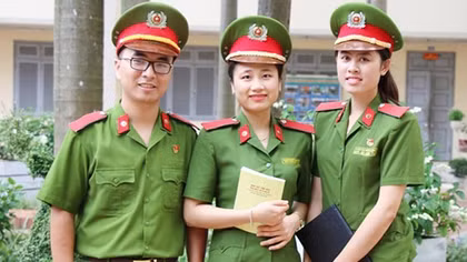Trò chuyện với nam sinh xuất sắc và "cô gái thép" của Học viện Cảnh sát