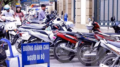 Đề nghị các địa phương quản lý tốt dịch vụ trông giữ xe