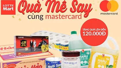 Nhận quà hấp dẫn khi đi siêu thị với VPBiz Mastercard