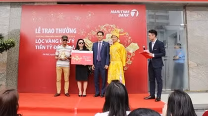 Giải thưởng “khủng” 1 tỷ đồng của Maritime Bank về tay ai?