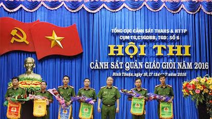 Hội thi quản giáo giỏi cụm 6 năm 2016
