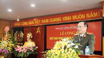 Công bố thành lập Đảng bộ Cục Đào tạo (Bộ Công an)