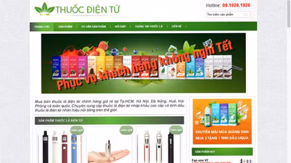 Thuốc lá điện tử - Tác hại khôn lường