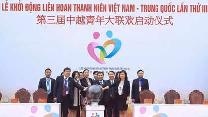Thanh niên Việt - Trung vun đắp tình hữu nghị