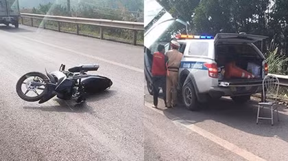Một CSGT hy sinh khi làm nhiệm vụ trên Cao tốc Hà Nội - Thái Nguyên
