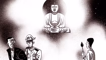 Lên chùa bẻ một cành sen