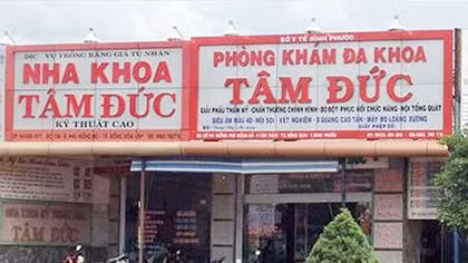 Phát hiện nhiều sai phạm tại Phòng khám đa khoa Tâm Đức