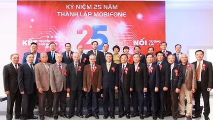 MobiFone kỷ niệm 25 năm thành lập