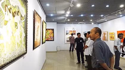 Triển lãm tranh ủng hộ Quỹ Vì nỗi đau da cam