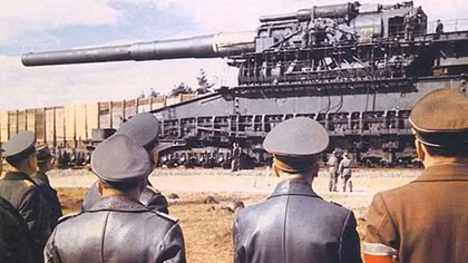 Phát hiện siêu pháo khổng lồ của Hitler