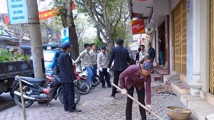Hải Phòng ra quân chỉnh trang đô thị, lập lại trật tự vỉa hè