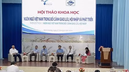 Ngôn ngữ học Việt Nam trong giao lưu, hội nhập và phát triển