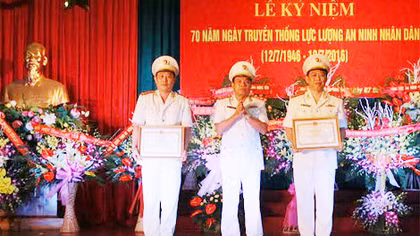 Công an tỉnh Hưng Yên kỷ niệm 70 năm Ngày truyền thống lực lượng ANND