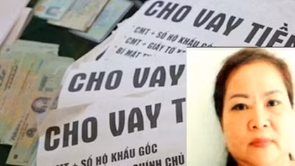 Người đàn bà điều hành đường dây tín dụng đen hơn 5 tỷ đồng
