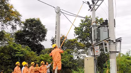 Cấp điện ổn định, đáp ứng 446.066 lượt yêu cầu của khách hàng