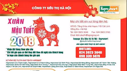 Hapro mang xuân đến mọi nhà