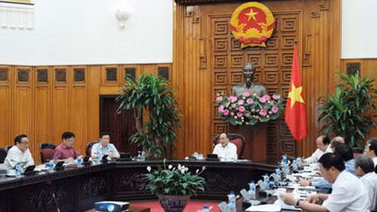 Thủ tướng Nguyễn Xuân Phúc làm việc với Tổ tư vấn kinh tế