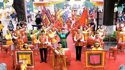 Dâng hương khai Xuân Mậu Tuất 2018 tại Hoàng thành Thăng Long