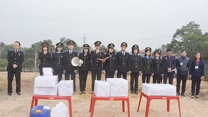Tiêu hủy 260 bánh heroin