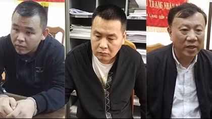 Bàn giao 3 đối tượng truy nã người Trung Quốc
