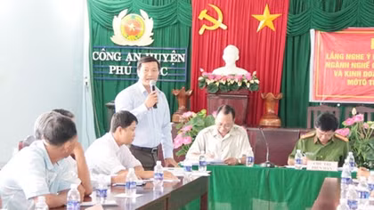 Diễn đàn “Công an lắng nghe ý kiến nhân dân”