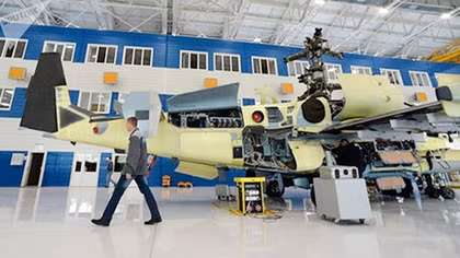Cận cảnh quy trình chế tạo trực thăng “Cá sấu” Ka-52 của Nga