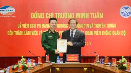 Viettel sản xuất thành công thiết bị thu phát sóng 4G
