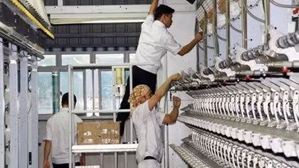 Nhà máy Xơ sợi Đình Vũ nâng gấp đôi công suất sản xuất sợi DTY