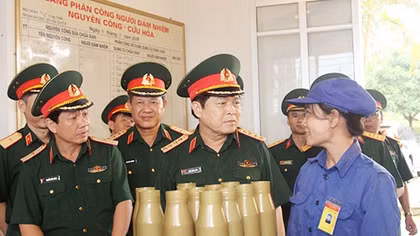 Đảm bảo kỹ thuật quân khí cho các đơn vị làm nhiệm vụ huấn luyện