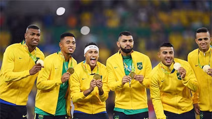 Brazil biến giấc mơ vô địch bóng đá Olympic thành hiện thực