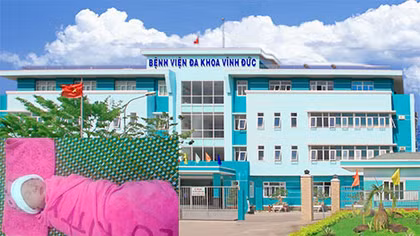 Bé gái sơ sinh bị bỏ rơi tại phòng hậu sản