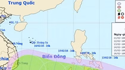 Bão Sanba khả năng đổ bộ vào đúng dịp Tết nguyên đán