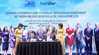 Ngân hàng Quân đội ký thỏa thuận hợp tác chiến lược với Bordier & Cie Singapore