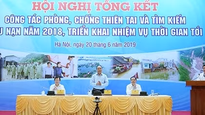 Thủ tướng chủ trì hội nghị toàn quốc phòng chống thiên tai